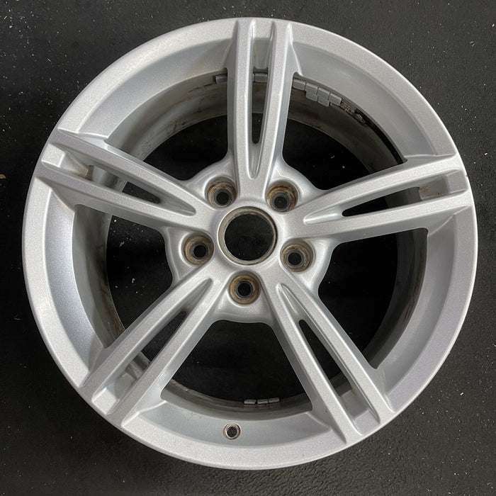 18" CORVETTE 08-09 18x8.5 , 5 double spoke, Original OEM Wheel Rim - Angle View