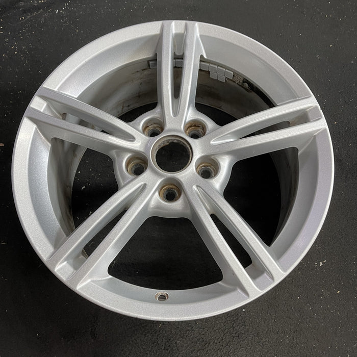 18" CORVETTE 08-09 18x8.5 , 5 double spoke, Original OEM Wheel Rim - Side Profile