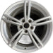 19" CORVETTE 08 19x10 , 5 double spoke, silver Original OEM Wheel Rim - Front View