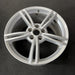 19" CORVETTE 08 19x10 , 5 double spoke, silver Original OEM Wheel Rim - Close-Up Detail