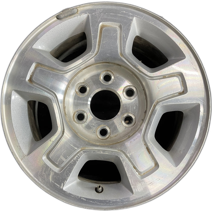 17" AVALANCHE 1500 07-10 17x7.5", aluminum, , pentastar groove that connects all spokes Original OEM Wheel Rim