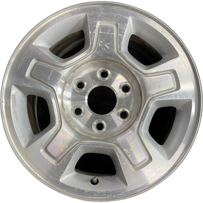 17" AVALANCHE 1500 07-10 17x7.5", aluminum, , pentastar groove that connects all spokes Original OEM Wheel Rim