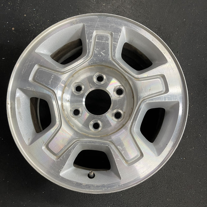 17" AVALANCHE 1500 07-10 17x7.5", aluminum, , pentastar groove that connects all spokes Original OEM Wheel Rim