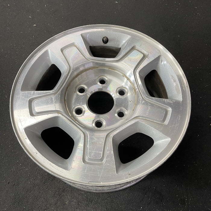 17" AVALANCHE 1500 07-10 17x7.5", aluminum, , pentastar groove that connects all spokes Original OEM Wheel Rim