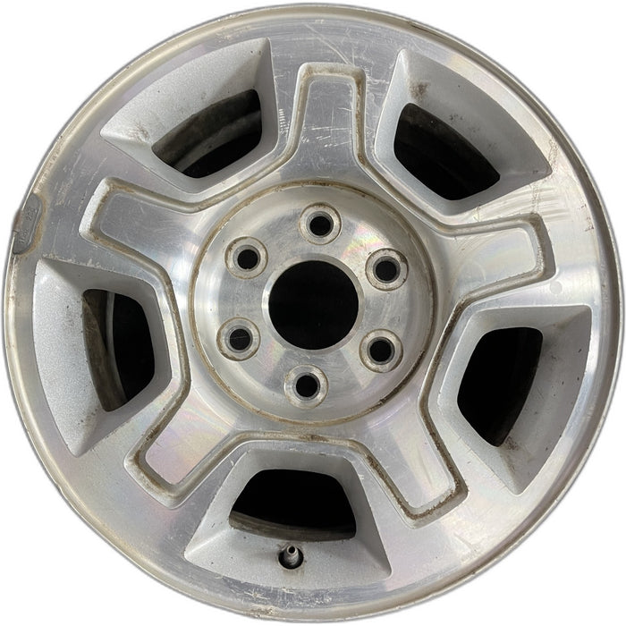17" AVALANCHE 1500 07-10 17x7.5", aluminum, , pentastar groove that connects all spokes Original OEM Wheel Rim