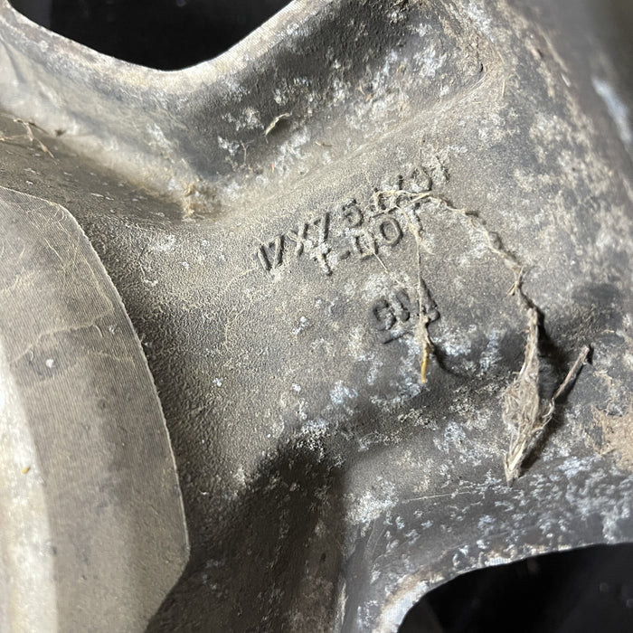 17" AVALANCHE 1500 07-10 17x7.5", aluminum, , pentastar groove that connects all spokes Original OEM Wheel Rim