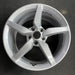 19" CORVETTE 14-15 rear, 19x10, silver Original OEM Wheel Rim - Angle View