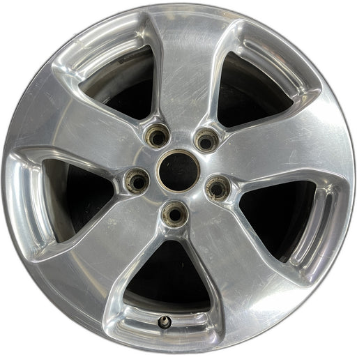 18" GRAND CHEROKEE 11 wheels, 18x8, polished Original OEM Wheel Rim - Front View