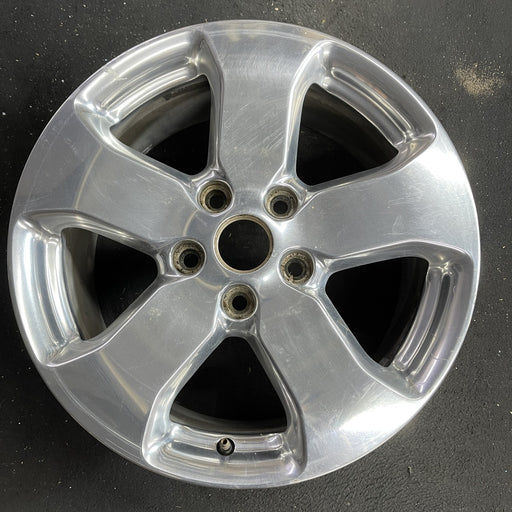 18" GRAND CHEROKEE 11 wheels, 18x8, polished Original OEM Wheel Rim - Angle View