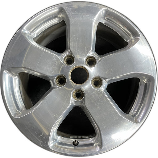 18" GRAND CHEROKEE 11 wheels, 18x8, polished Original OEM Wheel Rim - Front View
