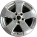 18" GRAND CHEROKEE 11 wheels, 18x8, polished Original OEM Wheel Rim - Front View