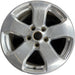 18" GRAND CHEROKEE 11 wheels, 18x8, polished Original OEM Wheel Rim - Front View