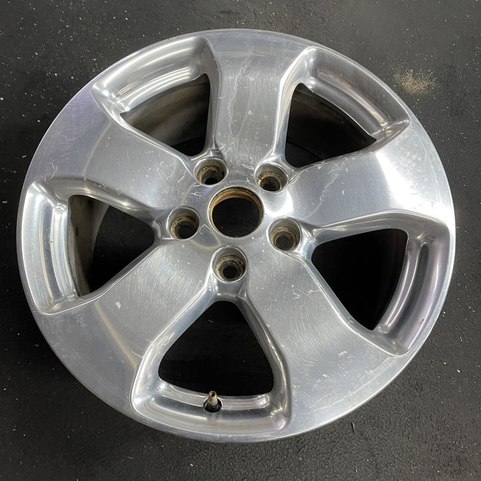 18" GRAND CHEROKEE 11 wheels, 18x8, polished Original OEM Wheel Rim - Side Profile