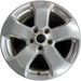 18" GRAND CHEROKEE 11 wheels, 18x8, polished Original OEM Wheel Rim - Front View