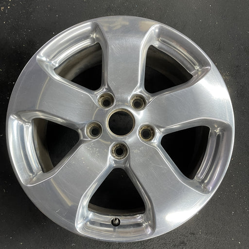 18" GRAND CHEROKEE 11 wheels, 18x8, polished Original OEM Wheel Rim - Angle View