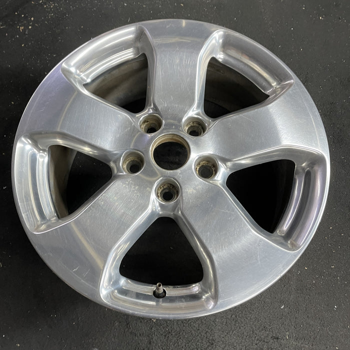 18" GRAND CHEROKEE 11 wheels, 18x8, polished Original OEM Wheel Rim - Side Profile