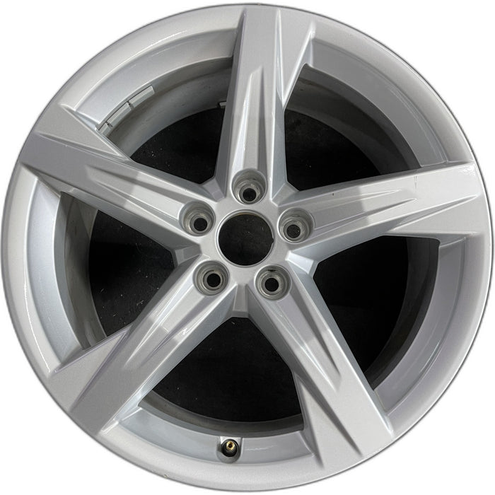 18" AUDI Q5 21 18x8 , Original OEM Wheel Rim - Front View