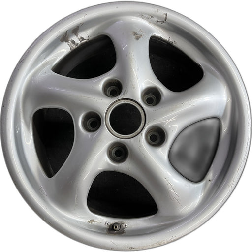 17" PORSCHE 911 00-01 17x7, Carrera Original OEM Wheel Rim - Front View