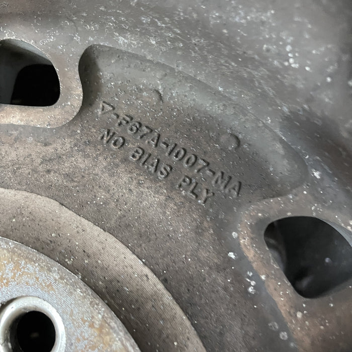 15" EXPLORER 95 15x7, aluminum, 10-depressions, w/o holes Original OEM Wheel Rim