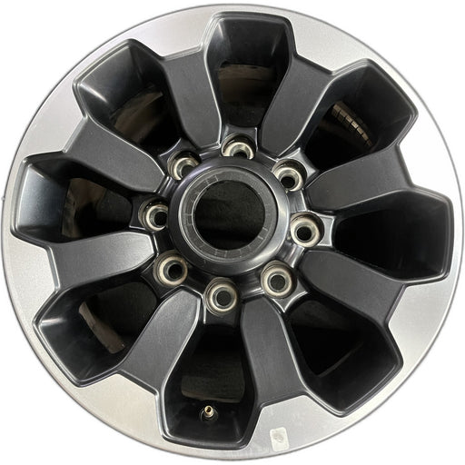 17" DODGE 2500 PICKUP 17-18 , 17x8 , 8 spoke Original OEM Wheel Rim - Front View