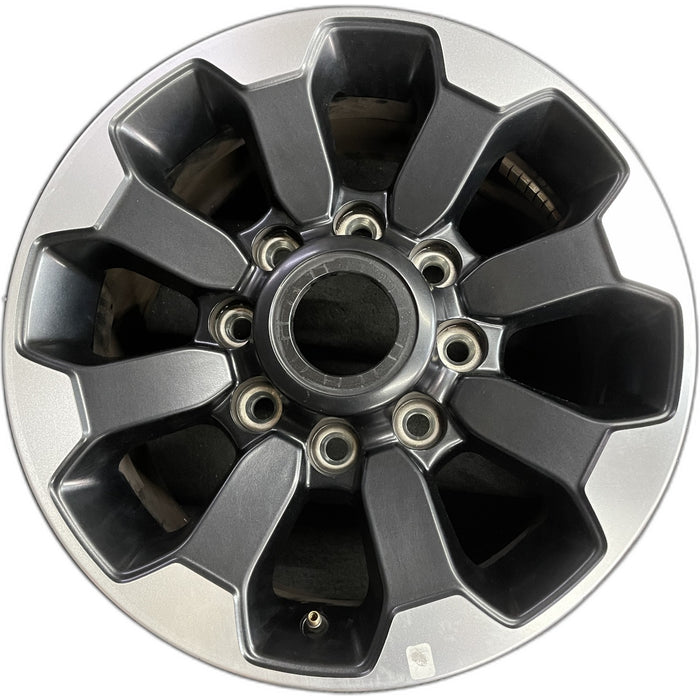 17" DODGE 2500 PICKUP 17-18 , 17x8 , 8 spoke Original OEM Wheel Rim - Front View
