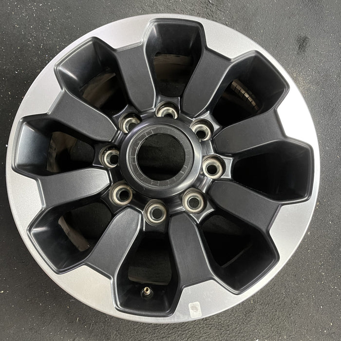 17" DODGE 2500 PICKUP 17-18 , 17x8 , 8 spoke Original OEM Wheel Rim - Angle View
