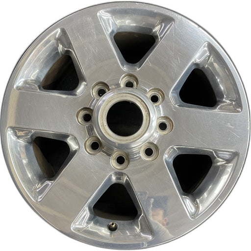 18" DODGE 2500 PICKUP 14 18x8, 6 spoke, polished polished pockets Original OEM - Front View