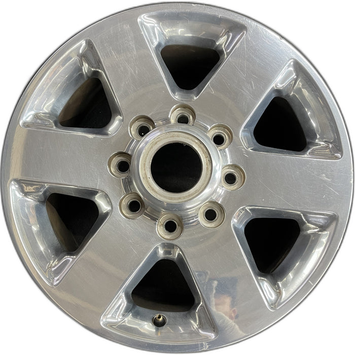 18" DODGE 2500 PICKUP 14 18x8, 6 spoke, polished polished pockets Original OEM - Front View