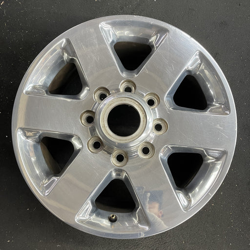 18" DODGE 2500 PICKUP 14 18x8, 6 spoke, polished polished pockets Original OEM - Angle View
