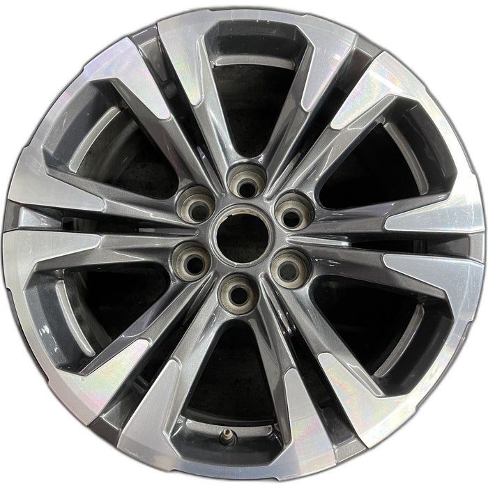 17" COLORADO 21 17x8, aluminum, 6 spoke, split spoke, machined Original OEM Wheel Rim