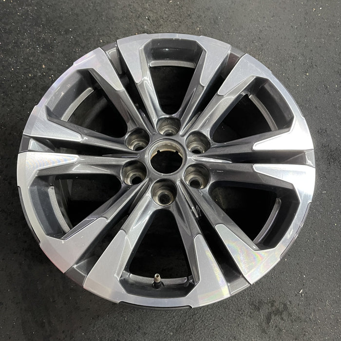 17" COLORADO 21 17x8, aluminum, 6 spoke, split spoke, machined Original OEM Wheel Rim