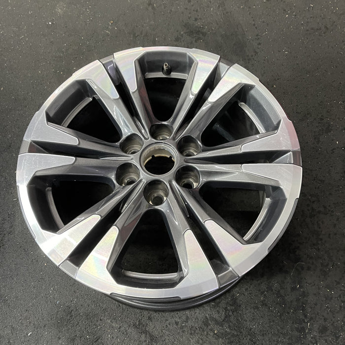 17" COLORADO 21 17x8, aluminum, 6 spoke, split spoke, machined Original OEM Wheel Rim