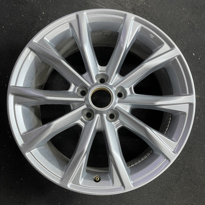 18" CR-V 23-24 18x7.5 alloy 10 spoke silver Original OEM Wheel Rim