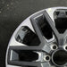 20" SEQUOIA 23-24 20x8 open spoke 6 spoke machined face with black pockets - Side Profile