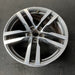 19" AUDI TT 16 Base, 19x9 , , straight spokes Original OEM Wheel Rim - Close-Up Detail