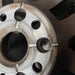 19" AUDI TT 16 Base, 19x9 , , straight spokes Original OEM Wheel Rim - Back View