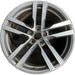 19" AUDI TT 16 Base, 19x9 , , straight spokes Original OEM Wheel Rim - Front View