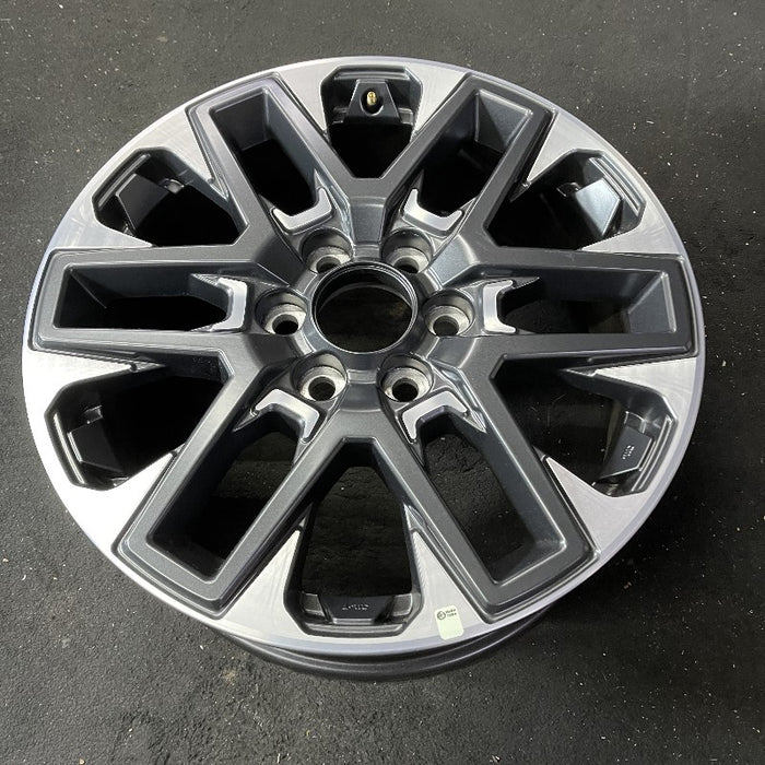 20" SEQUOIA 23-24 20x8 open spoke 6 spoke machined face with black pockets - View 8