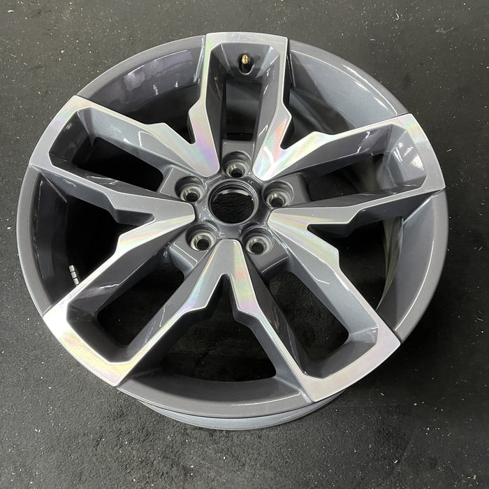 20" WRANGLER 24 20x8, 5 spoke, open spoke Original OEM Wheel Rim - Close-Up Detail