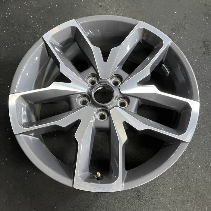 20" WRANGLER 24 20x8, 5 spoke, open spoke Original OEM Wheel Rim - Side Profile
