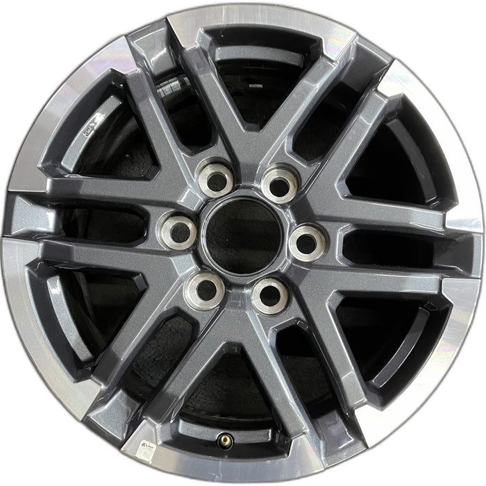 18" TACOMA 24 18x7.5, 6 Y spoke Original OEM Wheel Rim - Front View