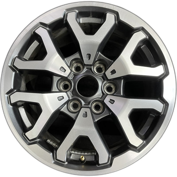 17" FORD F150 RAPTOR 21-23 17x8.5 aluminum 6 spoke V spoke silver Original OEM Wheel Rim