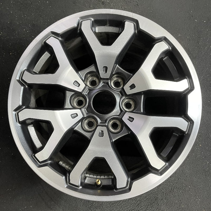 17" FORD F150 RAPTOR 21-23 17x8.5 aluminum 6 spoke V spoke silver Original OEM Wheel Rim