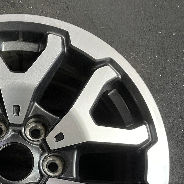 17" FORD F150 RAPTOR 21-23 17x8.5 aluminum 6 spoke V spoke silver Original OEM Wheel Rim