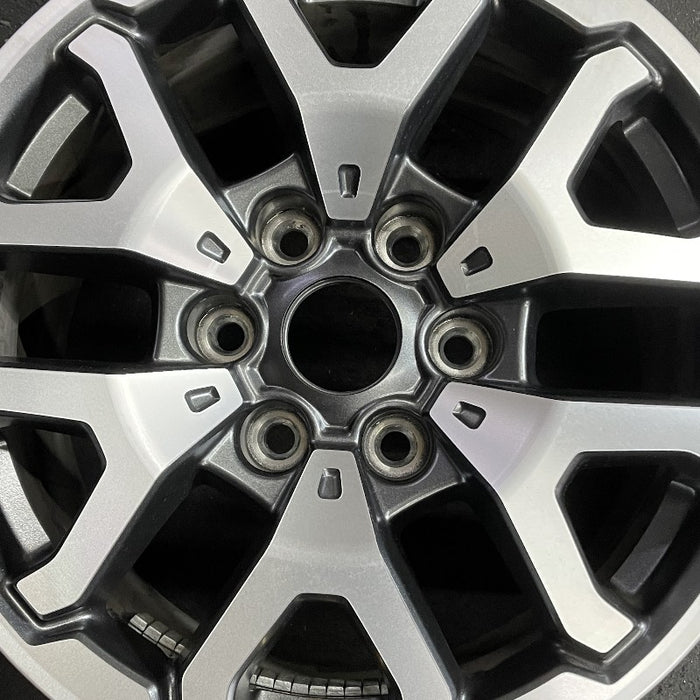 17" FORD F150 RAPTOR 21-23 17x8.5 aluminum 6 spoke V spoke silver Original OEM Wheel Rim