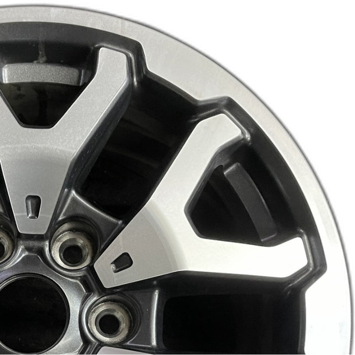 17" FORD F150 RAPTOR 21-23 17x8.5 aluminum 6 spoke V spoke silver Original OEM Wheel Rim