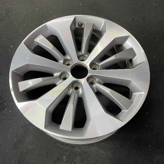 20" FORD F150 PICKUP 17 20x8.5 12 spoke machined face flash gray pockets - View 8