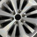 20" FORD F150 PICKUP 17 20x8.5 12 spoke machined face flash gray pockets - Angle View