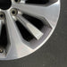 20" FORD F150 PICKUP 17 20x8.5 12 spoke machined face flash gray pockets - Back View