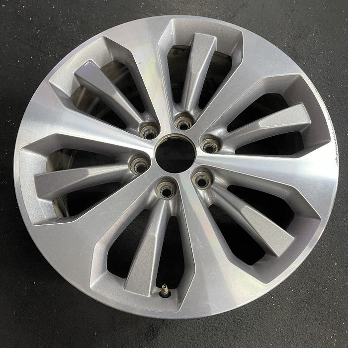 20" FORD F150 PICKUP 17 20x8.5 12 spoke machined face flash gray pockets - View 7